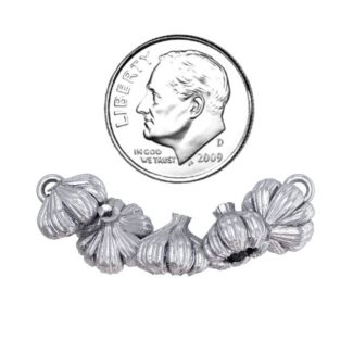 Carmilla - Garlic Necklace – Sterling Silver