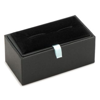 Sterling Silver Engravable Round Cufflinks