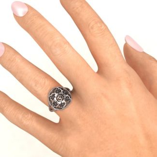 Om Mandala Ring