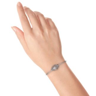 Horizontal Hamsa Bracelet