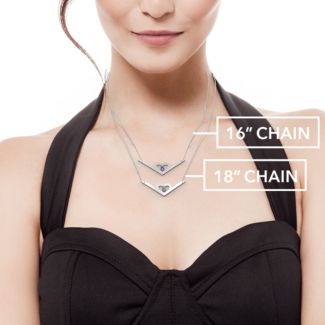 Secret Admirer Engravable Heart Necklace