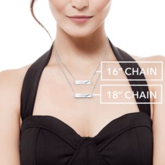 Made For Mom Double Bar Necklace