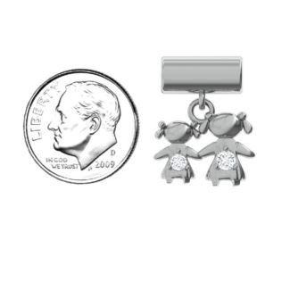 Sisters or Mother and Daughter Character Pendant