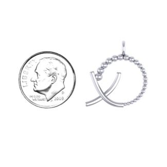 XO All Around Detailed Pendant