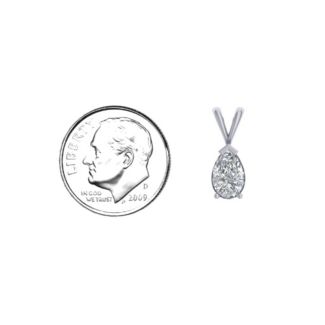 Pear Cut Elegance Pendant