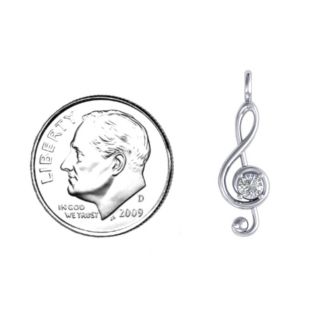 Treble Clef Pendant