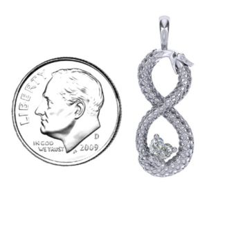 Ouroboros Snake Infinity Pendant