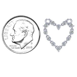 Glistening Heart Pendant