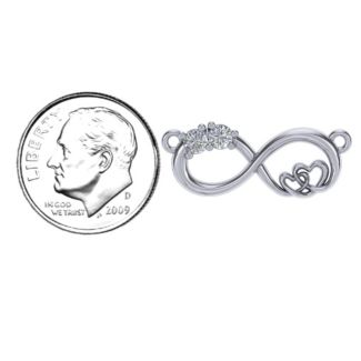 Double the Love Infinity Pendant