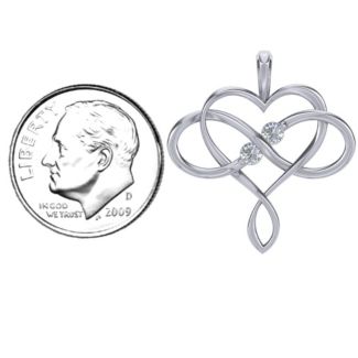 Soul Mates Infinity Birthstone Pendant