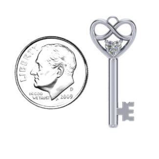 Infinitely in Love Key Pendant