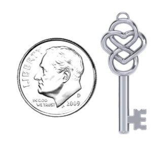 Locked in Love Infinity Key Pendant