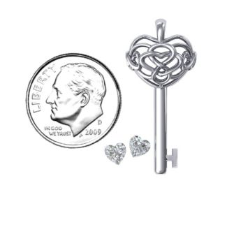 Infinitely in Love Caged Key Pendant