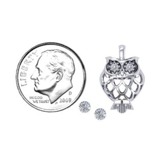 Wise Owl Caged Pendant
