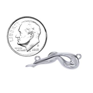 Seated Forward Bend Yoga Pendant – 10K Rose Gold