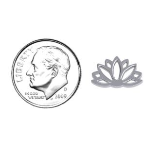 Classic Lotus Pendant – Sterling Silver