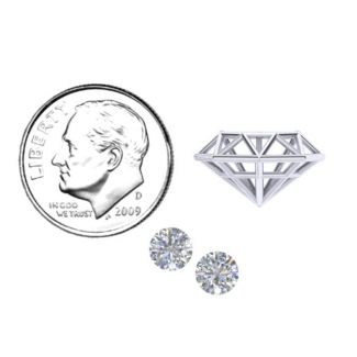 Flat Back Diamond Cage Pendant With 1 - 3 Gemstones